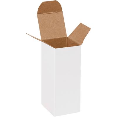 View larger image of 1 1/2 x 1 1/2 x 4" White Reverse Tuck Folding Cartons
