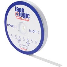 1 1/2" x 75' White Hook Tape Logic® Individual Tape Strips
