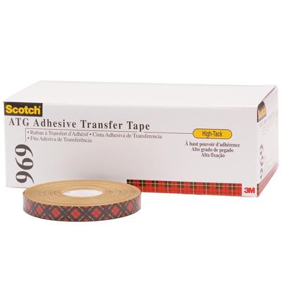 View larger image of 1/2" x 18 yds. (6 Pack) 3M™ 969 Adhesive Transfer Tape