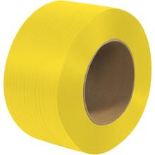 1/2" x 9000' - 9 x 8" Core Machine Grade Polypropylene Strapping - Embossed