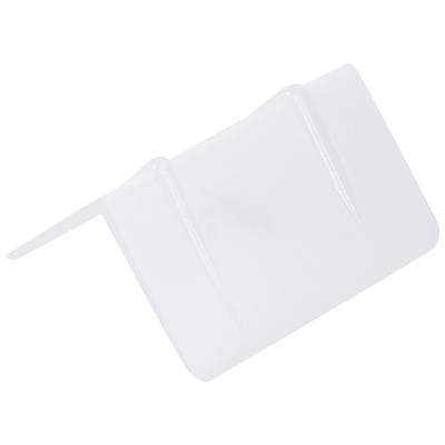 View larger image of 1 7/8 x 1" - White Plastic Strap Guards