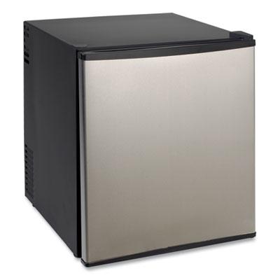 View larger image of 1.7 Cu.Ft Superconductor Compact Refrigerator, Black/Stainless Steel