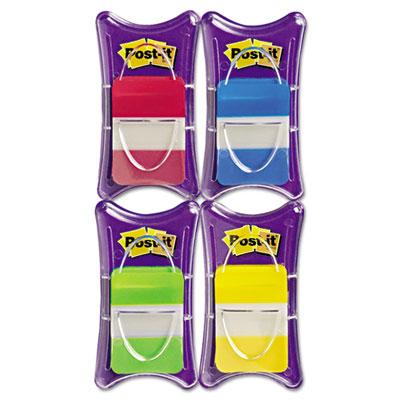 View larger image of 1" Plain Solid Color Tabs, 1/5-Cut, Assorted Colors, 1" Wide, 100/Pack