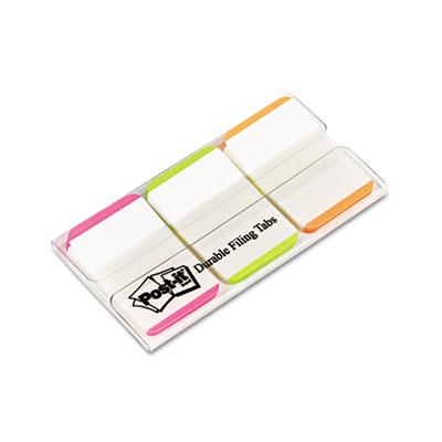 View larger image of 1" Lined Tabs, 1/5-Cut, Assorted Bright Colors, 1" Wide, 66/Pack
