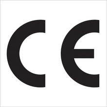 1 x 1" - "C E" Regulated Labels