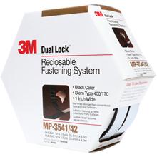 1" x 15' Black 3M™ MP3541/42 Dual Lock™ Mini Pack Fasteners