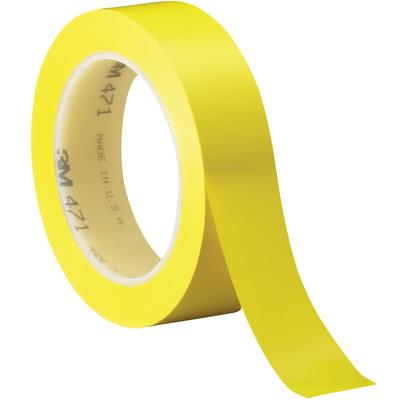 View larger image of 1" x 36 yds. Yellow 3M Vinyl Tape 471