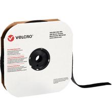 1" x 75' - Hook - Black VELCRO® Brand Tape - Individual Strips