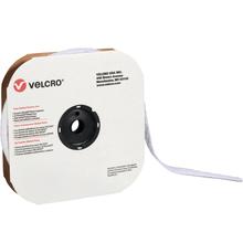 1" x 75' - Hook - White VELCRO® Brand Tape - Individual Strips