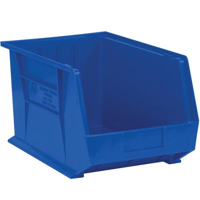 View larger image of 10 3/4 x 8 1/4 x 7" Blue Plastic Stack & Hang Bin Boxes