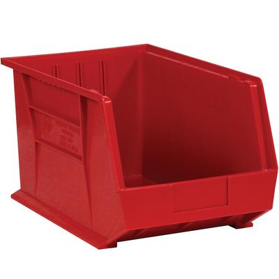 View larger image of 10 3/4 x 8 1/4 x 7" Red Plastic Stack & Hang Bin Boxes
