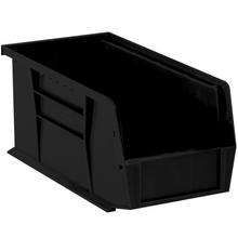 10 7/8 x 5 1/2 x 5" Black Plastic Stack & Hang Bin Boxes