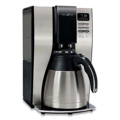 View larger image of 10-Cup Thermal Programmable Coffeemaker, Stainless Steel/Black