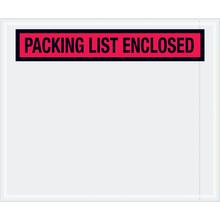 10 X 12" Red "Packing List Enclosed" Envelopes