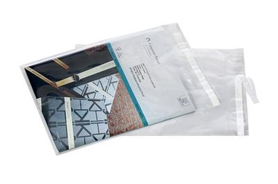 View larger image of 10 x 13 Clear Postal Approved Lip & Tape Mailing Bags, 2 mil, 1000/Case