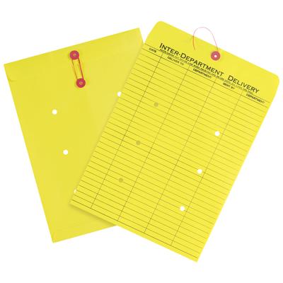 View larger image of 10 x 13" Yellow Inter-Department Envelopes