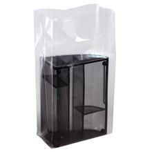 10 x 4 x 20 Clear Gusseted Poly Bags, 3 mil, 500/Case