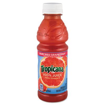 View larger image of 100% Juice, Ruby Red Grapefruit, 10oz Bottle, 24/Carton