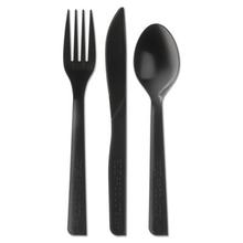 100% Recycled Content Cutlery Kit - 6", 250/Carton