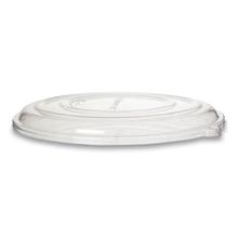 100% Recycled Content Pizza Tray Lids, 14 x 14 x 0.2, Clear, Plastic, 50/Carton