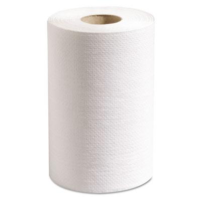 View larger image of 100% Recycled Hardwound Roll Paper Towels, 1-Ply, 7.88" x 350 ft, White, 12 Rolls/Carton