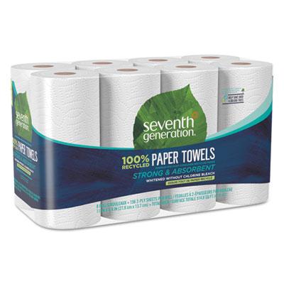 View larger image of 100% Recycled Paper Towel Rolls, 2-Ply, 11 x 5.4 Sheets, 156 Sheets/RL, 8 RL/PK