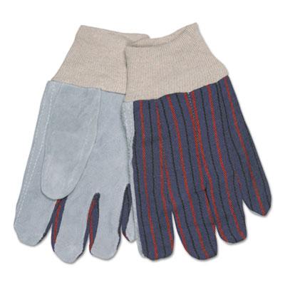 View larger image of 1040 Leather Palm Glove, Gray/White, Large, Dozen