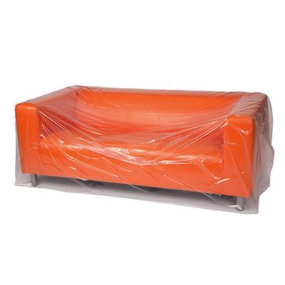 View larger image of 106 x 45 Clear Furniture Bags 70" Loveseat,1 mil, 140/Roll