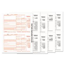 1099-DIV Tax Forms for Inkjet/Laser Printers, Fiscal Year: 2023, Five-Part Carbonless, 8 x 5.5, 2 Forms/Sheet, 24 Forms Total