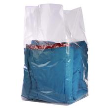 12 x 10 x 24 Clear Gusseted Poly Bags, 1.5 mil, 500/Case
