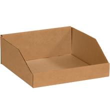 12 x 12 x 4-1/2" Kraft Bin Boxes