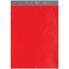 14 1/2 x 19" Red Poly Mailers