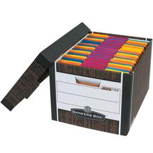 15 x 12 x 10" Wood Grain R-Kive® File Storage Boxes