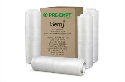 View larger image of 17.7", 29GA. Blown Pre-Stretch Hand Film 1450 FT/Roll