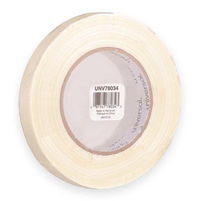 View larger image of 190# Medium Grade Filament Tape, 3" Core, 18 mm x 54.8 m, Clear