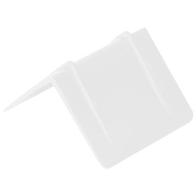 View larger image of 2 1/2 x 2" - White Plastic Strap Guards