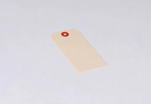 #2 3 1/4" x 1 5/8" 10 Pt. Manila Shipping Tags - Unwired