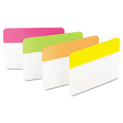 View larger image of Solid Color Tabs, 1/5-Cut, Assorted Bright Colors, 2" Wide, 24/Pack