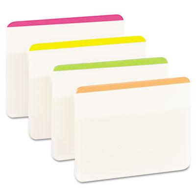 View larger image of Lined Tabs, 1/5-Cut, Assorted Bright Colors, 2" Wide, 24/Pack