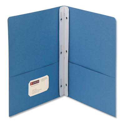 View larger image of 2-Pocket Folder With Tang Fastener, 0.5" Capacity, 11 X 8.5, Blue, 25/box