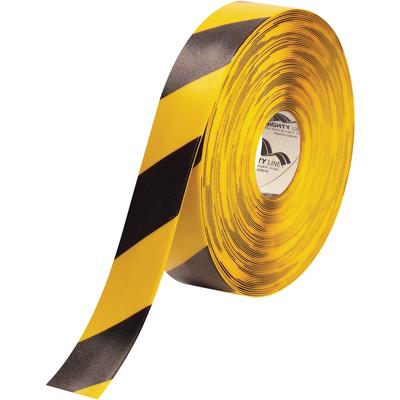 View larger image of 2" x 100' Yellow/Black Mighty Line™ Deluxe Safety Tape