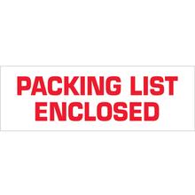 2" x 110 yds. - "Packing List Enclosed" (18 Pack) Tape Logic® Messaged Carton Sealing Tape