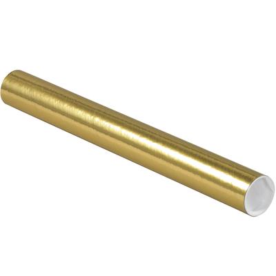 View larger image of 2 x 18" Gold Tubes with Caps