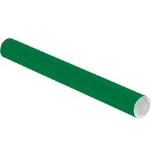2 x 18" Green Tubes with Caps