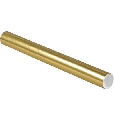 View larger image of 2 x 20" Gold Tubes with Caps