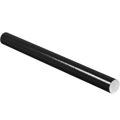 View larger image of 2 x 24" Black Tubes with Caps
