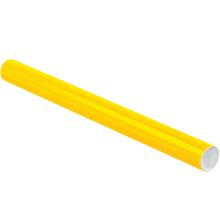 2 x 24" Yellow Tubes with Caps