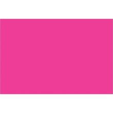 2 x 3" Fluorescent Pink Inventory Rectangle Labels