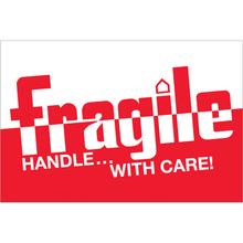 2 x 3" - "Fragile - Handle With Care" Labels