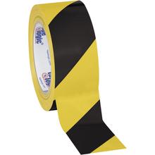 2" x 36 yds. Black/Yellow Tape Logic® Striped Vinyl Safety Tape